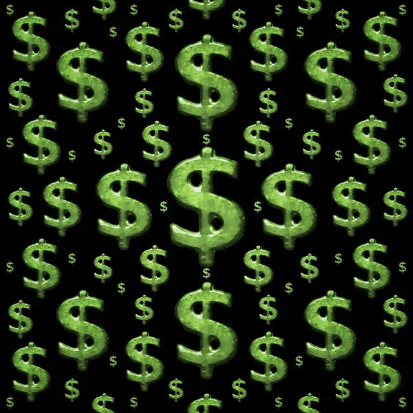 Geld-Symbol Hintergrundmuster — Stockfoto
