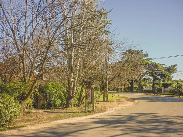 Parque miramar Környék utcaképe — Stock Fotó