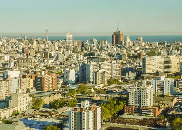 Montevideo havadan görünümü
