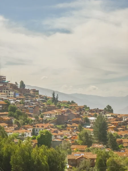 Casas Cusco nos Altos — Fotografia de Stock