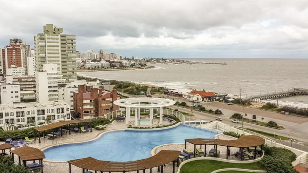 Punta del Este Veduta aerea — Foto Stock