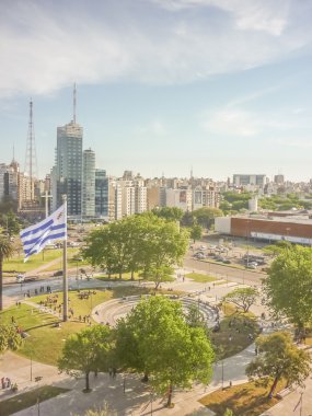 Montevideo havadan görünümü