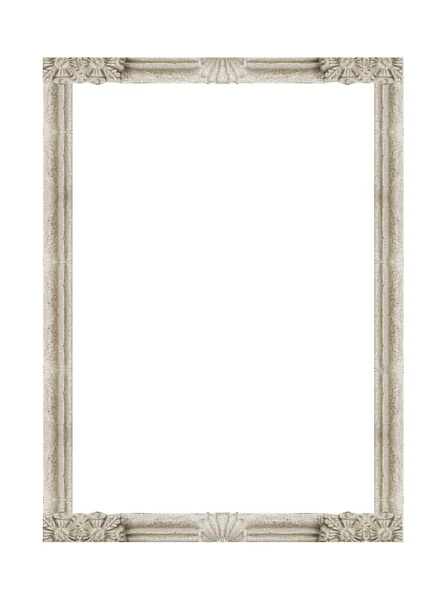 Geïsoleerde sierlijke stenen Frame — Stockfoto