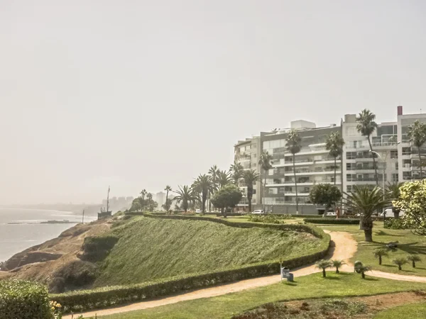 Costa della città di Lima — Foto Stock