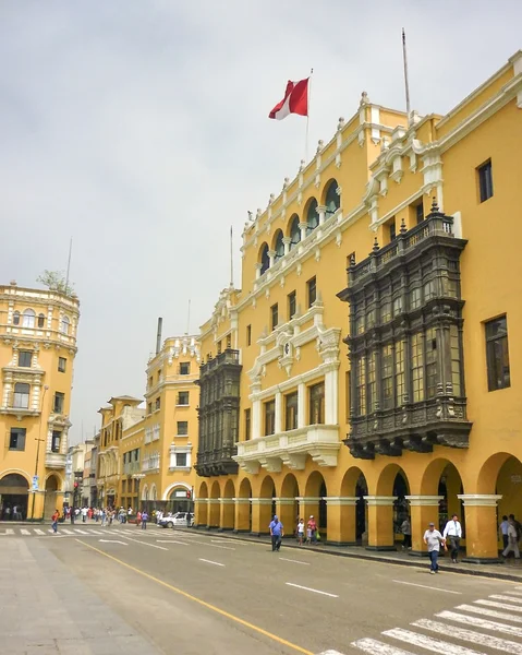 Centro Histórico de Lima en Perú — Foto de Stock