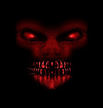 Evil Ape Monster Portait