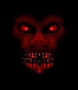Evil Ape Monster Portait