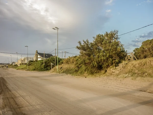 Pinamar City Dirt Road — Stock Photo, Image