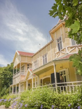 Villa Victoria Exterior in Mar del Plata clipart