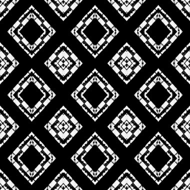 Siyah ve beyaz soyut geometrik desen