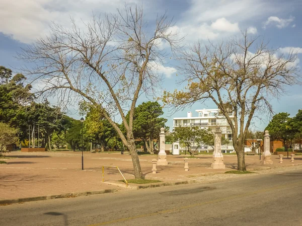 Lege stadspark — Stockfoto