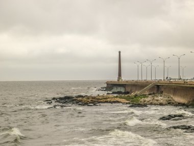 Montevideo Coast, bulutlu gün