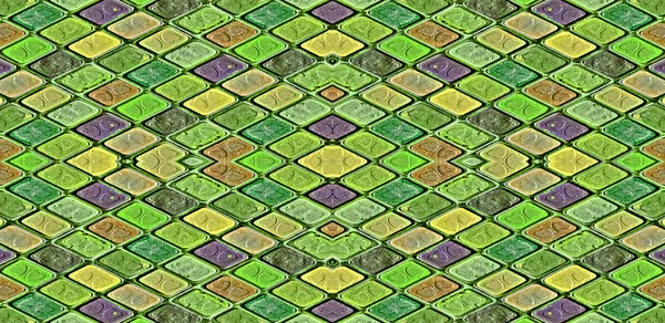 Patrón geométrico multicolor Collage abstracto —  Fotos de Stock