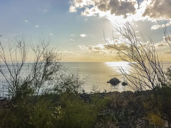 Vue sur la côte de Piriapolis — Photo