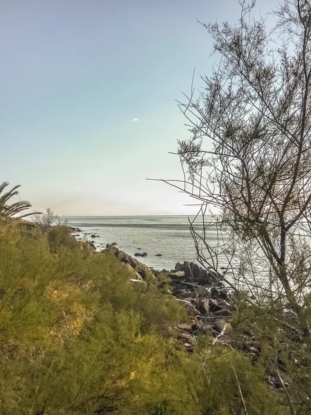 Vista costa de piriápolis — Fotografia de Stock