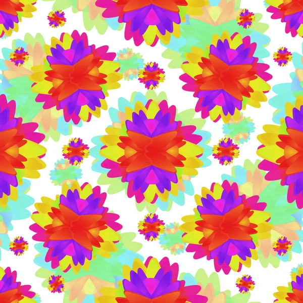 Geometric Floral Motif Modern Pattern — Stock Photo, Image