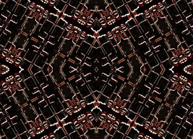 High Tech dekoratif desen