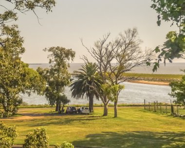 Montevideo sahilinde Park