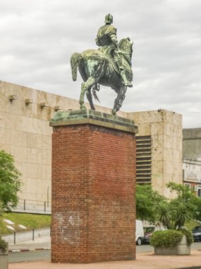 condottiero colleoni yineleme binicilik portresi
