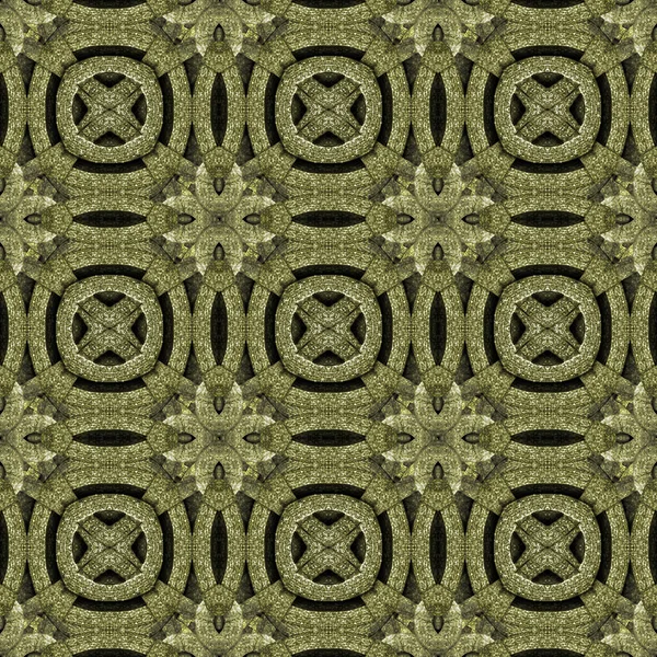 Geometrische bloemen Collage patroon — Stockfoto