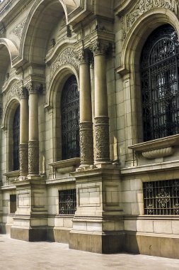 Neoklasik stili plaza Mayor Peru bina