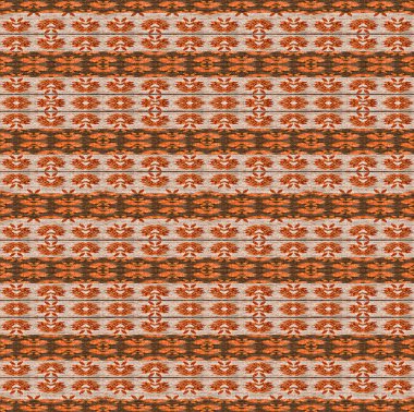 Sıcak tonları etnik Tekstil desen