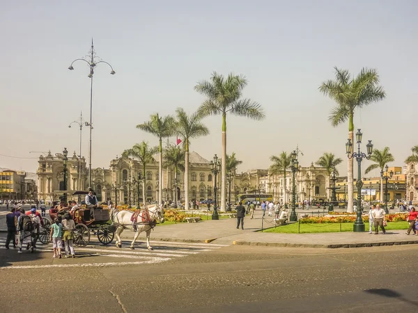 Plaza Mayor de Lima Perú —  Fotos de Stock