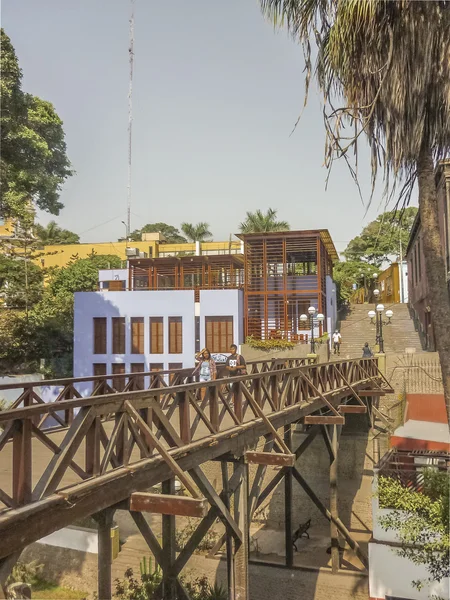Puente de los Suspiros Barranco Dsitrict in Lima — стокове фото