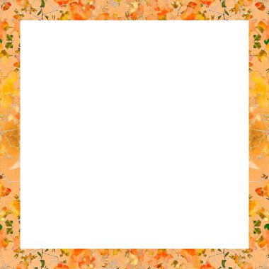 Dekoratif swirls çerçeve arka plan