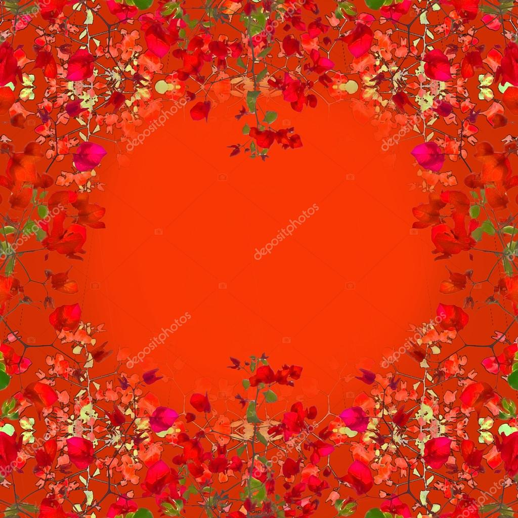 Decorative Swirls Frame Background — Stock Photo © DanFLCreativo 66446639