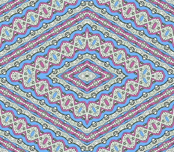 Aztec styl wzór w pastelowych kolorach — Zdjęcie stockowe