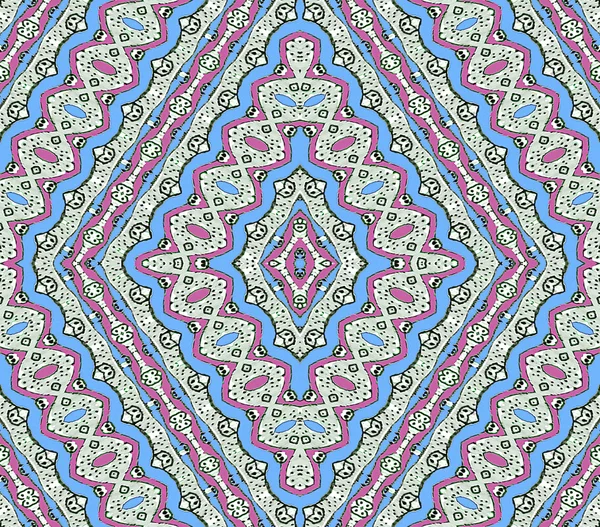 Aztécký styl vzorek v pastelových barvách — Stock fotografie