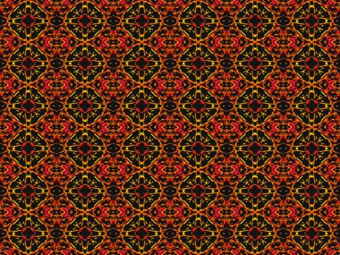 Canlı renkler etnik Tekstil desen