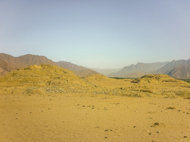 Caral şehir antik uygarlık Süp Harabeleri