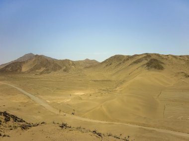 Caral şehir antik uygarlık Süp Harabeleri