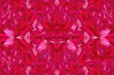 Mat kahverengi tonlarda zarif çiçek desenli