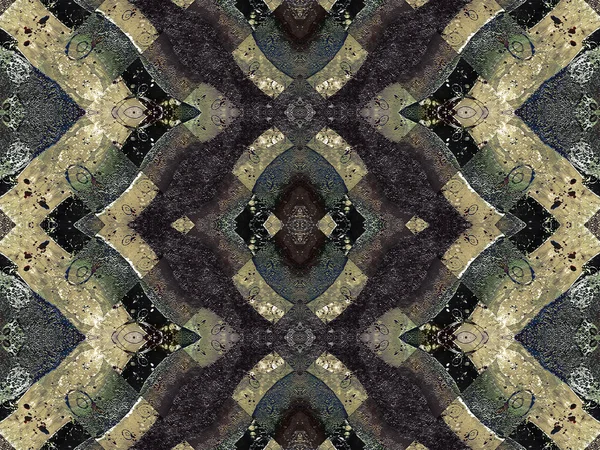 Geometrischer Pattern Grunge — Stockfoto