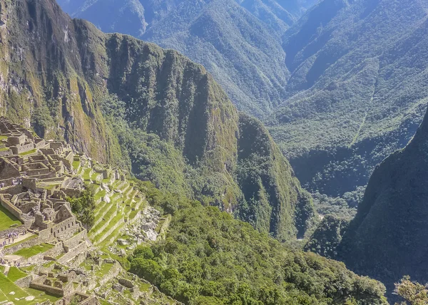 Vista aérea de Machu Picchu — Foto de Stock