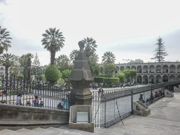 Arequipa praça principal — Fotografia de Stock