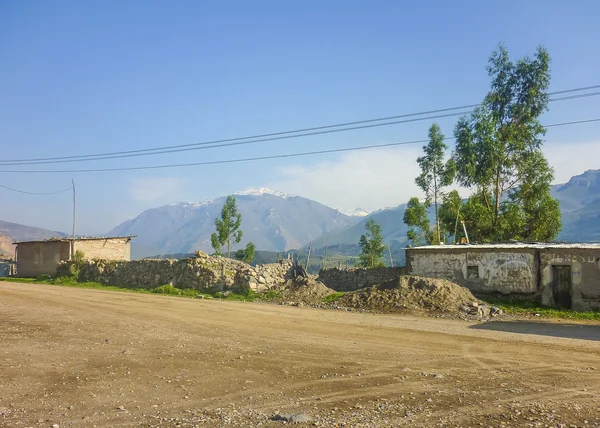 Dirt Road Toward Colca Valley in Arequipa Peru — Stock Photo, Image