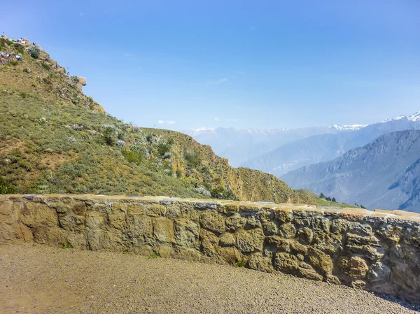 Colca Valley Viewer — Stock Photo, Image