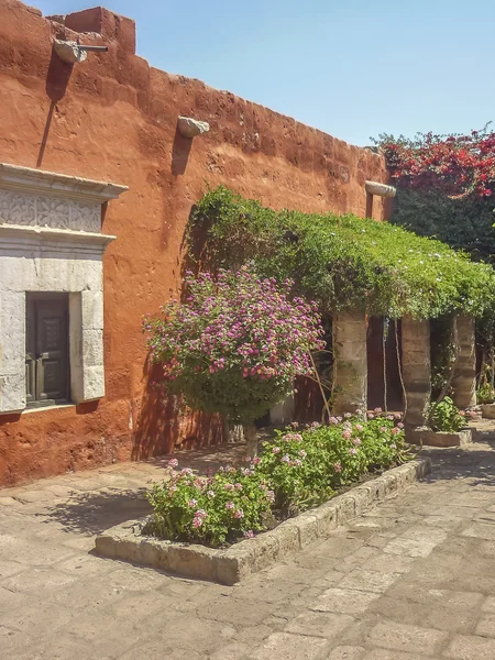 Santa catalina Manastırı sokak içinde — Stok fotoğraf