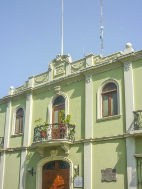 Neoklasik stili düşük açılı görünümü oluşturma