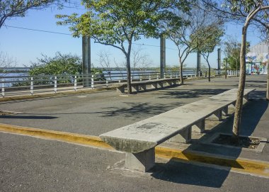 Rosario, Arjantin boş Boardwalk