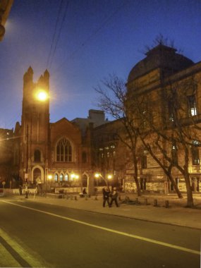 Montevideo kentsel gece çekimi