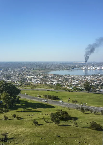 Flygfoto över väster om Montevideo — Stockfoto