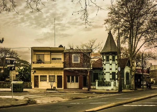 Cena urbana pitoresca em Montevidéu — Fotografia de Stock