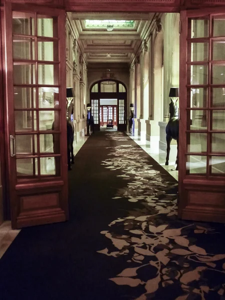 ホテル カジノ カラスコ インテリア夜景 — ストック写真