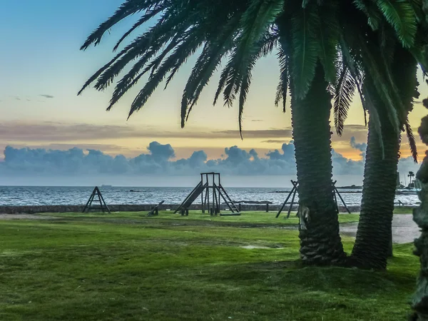 Landschap kust van Montevideo — Stockfoto