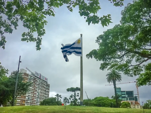 在蒙得维的亚国旗广场 — 图库照片